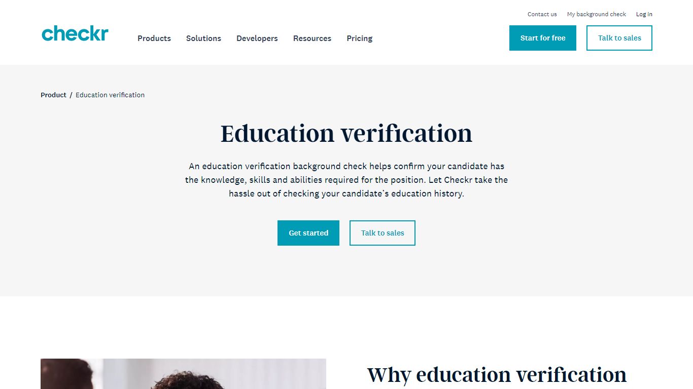 Education Verification Background Checks | Checkr